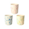 Speckled Bamboo Cups - Pack of 6